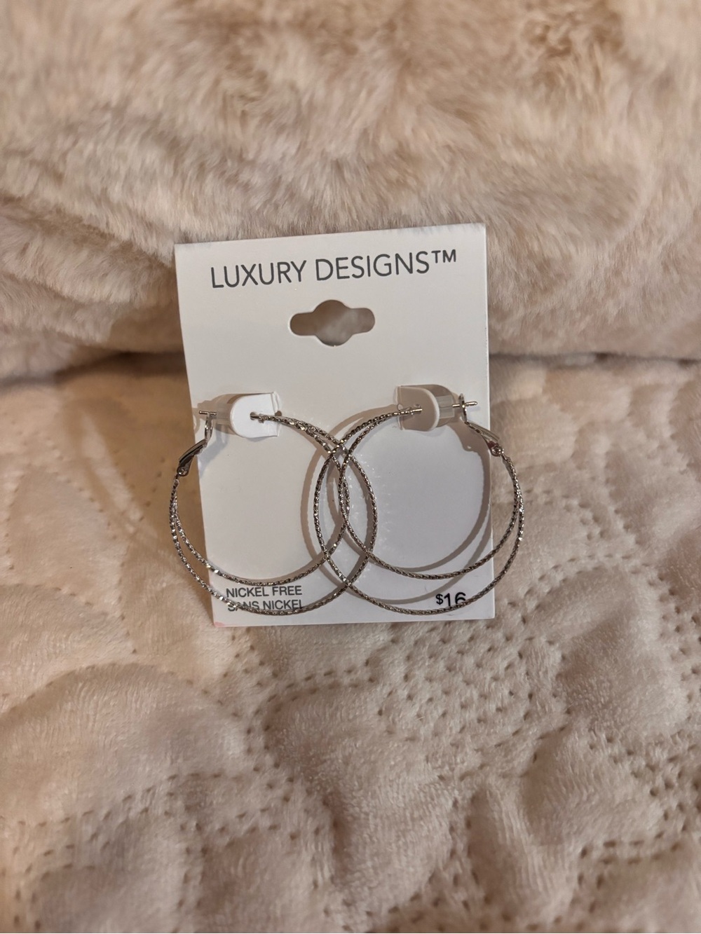 Nickel free Hoop Earrings